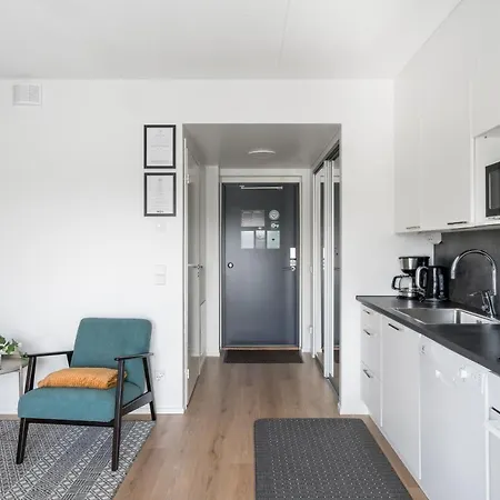 公寓 Hiisi Homes Laajakallio 基尔科努米